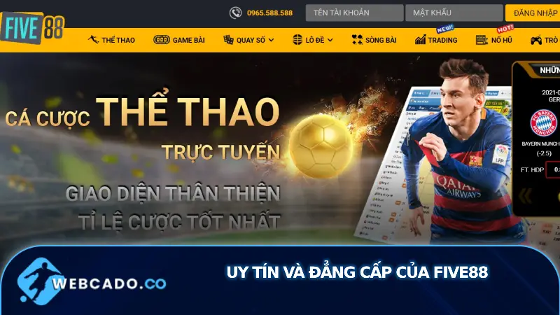 Uy Tín và Đẳng Cấp của Five88