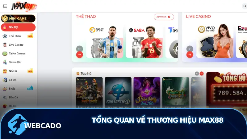 Tổng Quan Về Thương Hiệu Max88